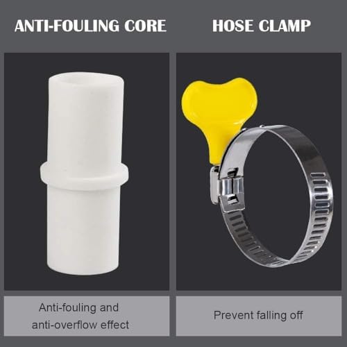 Washing Machine Drain Hose, Universal Drain Hose Extension Kit for Washer, Dishwasher, Flexible Discharge Hose for LG/GE/Samsung, Fit up to 1-1/2 Inch Drain Outlets (400, Centimeters) - 3