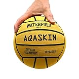 AQASKIN Boule de water-polo (Palon Water-polo, Jaune, Caoutchouc, 1, Taille 5, 1)...