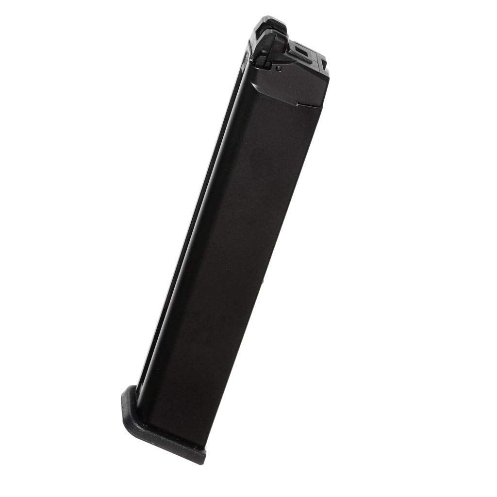 Airsoft Parts WE (WE-TECH) 50rd Long Type Gas Magazine for ISSC M22 / EMG SAI BLU/APS/Army/Bell/UMAREX/Elite Force/VFC/AW/WE/Tokyo Marui G17 G18C G-Series GBB Pistol Black