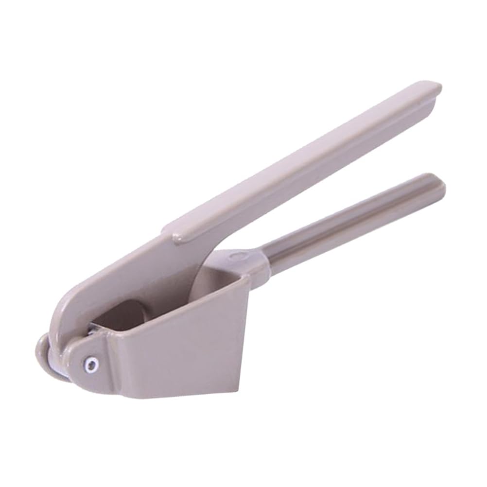 MAGICLULU 2pcs Multifunctional Garlic Press Slicer Efficient Garlic Mincer Grinder with Ergonomic Handles Crushes Multiple Cloves Kitchen Gadget Grey