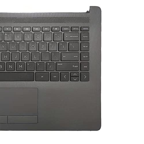 Substituição para HP Probook 240 G7 245 G7 Capa superior para laptop Apoio de palmeiras Teclado Touc