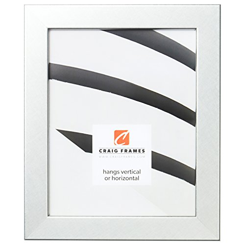 Craig Frames Bauhaus 125 Picture Frame, 5 x 7 Inch,