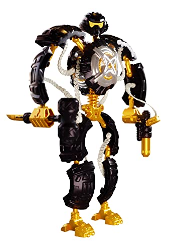 Giga Bots - Gripbot | Energy Core Transforms Into 13 Inch Action Figure | The Scout | Unique Toy Combat Attachments And Skills | Includes 33 Buildable Pieces #TOP2