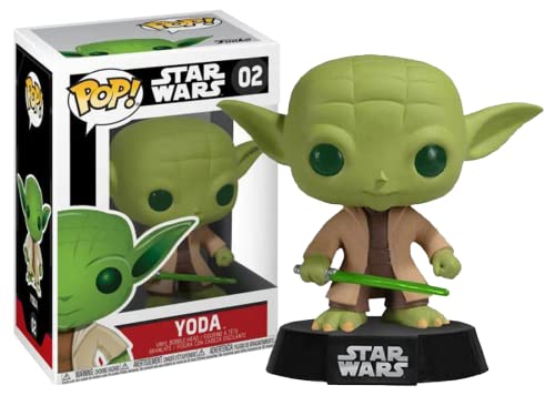 Amazon.com: POP Funko Star Wars: Master Jedi Yoda with Lightsaber