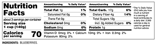 Happy Belly Whole Blueberries 16OZ