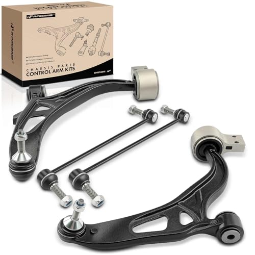A-Premium Set of 4, Front Lower Control Arm, Sway Bar