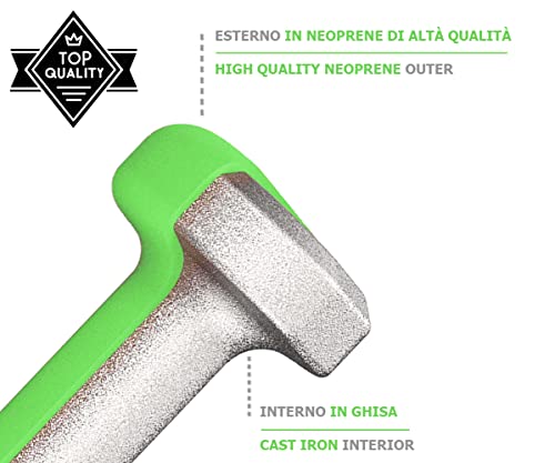 2 kg Hanteln G5 HT Sport Unisex – Einzelne Neopren-Lenker
