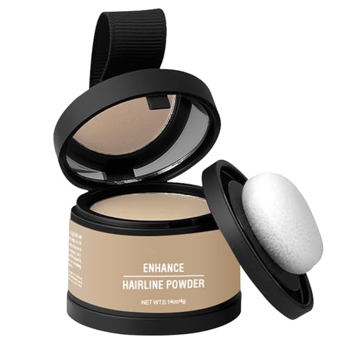 Polvo Para Rayitas, Retoca Raíces De Polvos, Polvo De Raíz Para Cabello Con Espejo Y, Para Cubrir Raíces