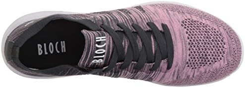 Bloch Women's Omnia Sneaker, Pink/Grey, 5 | Image 4