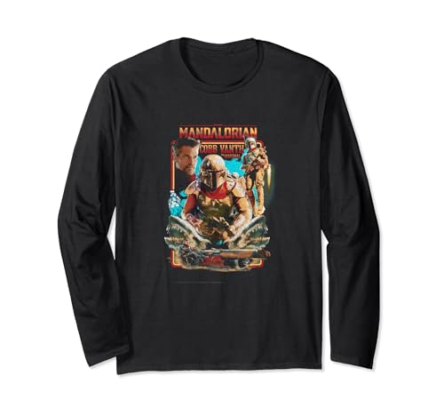 T-shirt Star Wars The Mandalorian Cobb Vanth à manches longues pour passionnés