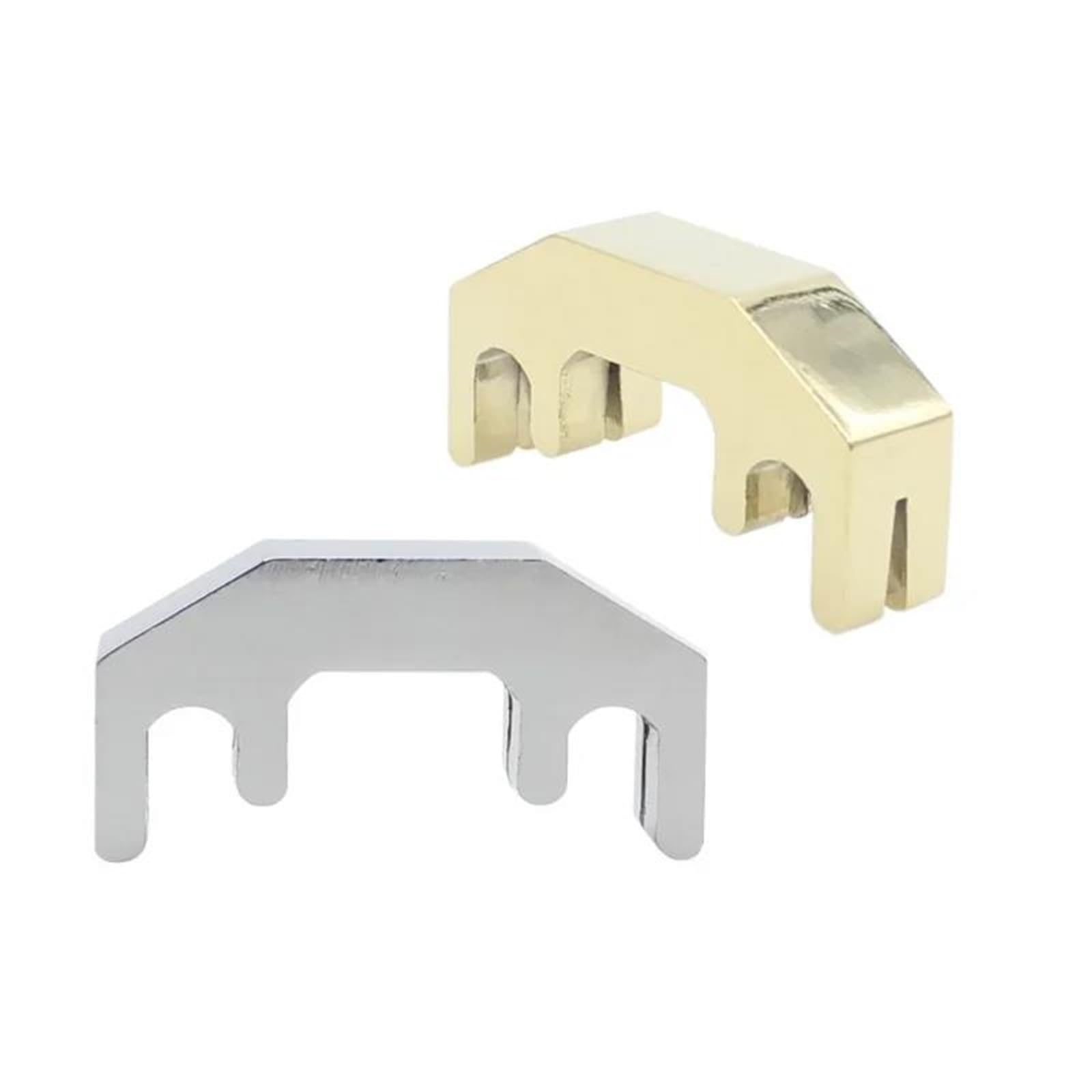 Professionale Accessori Per Violino Sordina Professionale Per Violino Silenziosa Esercitarsi In Metallo Pesante(Gold)