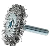 Mercer 182020b Gewellter Draht Rad 5,1 cm X 1/10,2 cm Schaft für Bohrmaschine und sterben Mahlwerk, 182010B 0 wattsW, 0 voltsV