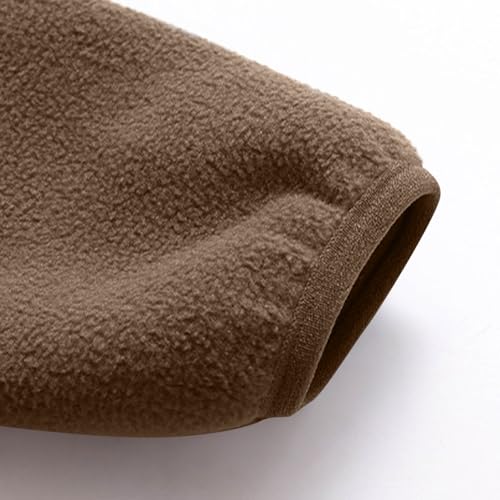 Girls Full Zip Soft Fleece Jacket - Long Sleeve Pocketed Outwear Coat, Warm Cozy Winter Clothes 2-12 Years3