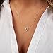 Txdvbls Star of David Necklace for Women – 14K Gold Plated Jewish Pendant with Cubic Zirconia, Meaningful Jewish Jewelry for Faith and Protection