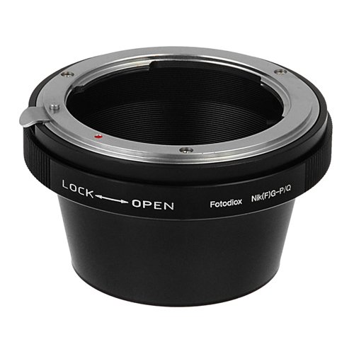 Fotodiox Lens Mount Adapter, Nikon G-Type, and DX-Type Lens to Pentax Q-Series Camera
