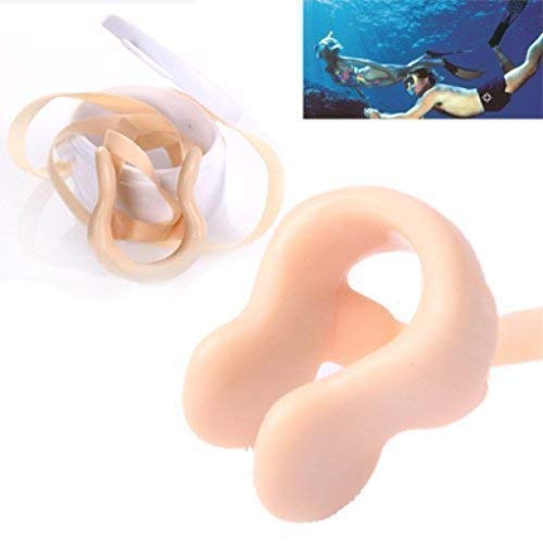 XTRAFAST Nasenklammer, Nasenclip zum Schwimmen mit Band