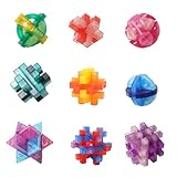 Rätsel sowie Puzzles | Chinesisches Zusammenbau Geschicklichkeitsspiel | Zusammenbau Puzzle Spiel für Erwachsene | Für Kinder Erwachsene Zuhause Reisen Dekoration