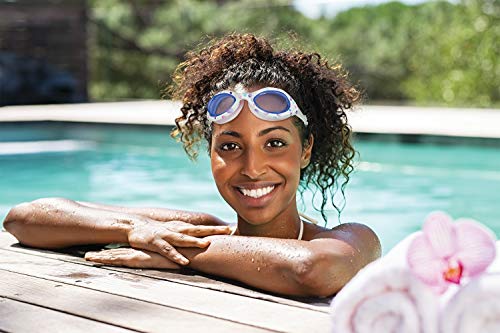 Poolmaster Designer Sport Swim Goggles with Tinted Lenses, Blue 41fSnU7uKIL. SL500 - Poolmaster Designer Sport Swim Goggles with Tinted Lenses, Blue