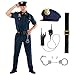 Morph Police Costume Men, Cop Outfit Men, Police Costume Adult, Halloween Costumes For Adults, Large