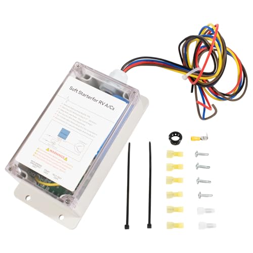 Seaforie Soft Start for RV Air Conditioner, Easy Started with Small Generator for A/C & Appliances on RV Power 110V
