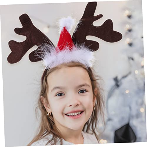 Disfraz navideño para perro con diadema y bufanda miniatura 4