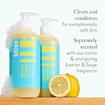 Bliss Soapy Suds Body Wash - Lemon and Sage - 17 Fl Oz - Gentle and Hydrating for Supremely Soft Skin - Paraben Free - Vegan & Cruelty Free - Image 3