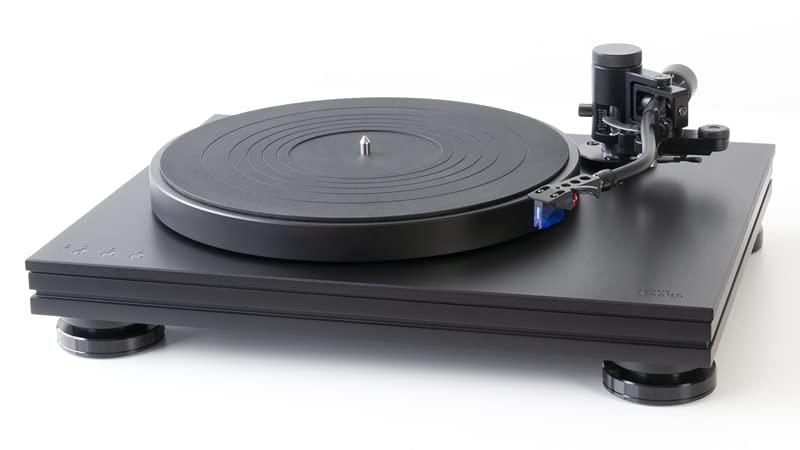 Music Hall Stealth 3-Speed Direct-Drive Audiophile Turntable with a Unique Multi-Layer Plinth Design | Pre-Mounted Ortofon 2M Blue Cartridge | 9" S-Shape Tonearm w/Detachable Headshell |
