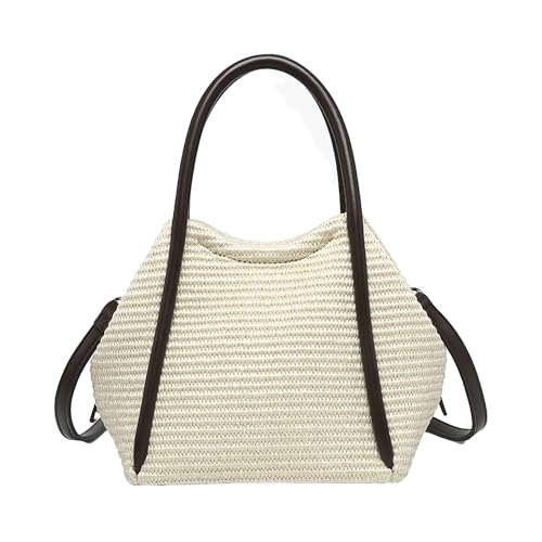Vegan Straw Satchel Brynne by Jen & Co.2