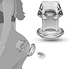 Hohl Anal Expander mit Stecker,Transparent Anal Expansion Spekulum,Analplug Vagina Dilatator Prostata Massage Einlauf anal tunnel plug Sexspielzeug für Frauen Manner Paare (Transparent-L) #5