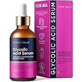 Ember Cloud Glycolic Acid Serum for Face 15% (1 Oz) - Advanced Formula to Support Skin Radiance, Addressing Uneven Tone & Fine Lines
