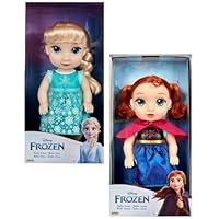U.saf Disney Frozen Baby Doll Anna Rooted Hair Styling 31.7x15.8x9.5cm Collectible Character Toy Elsa Available