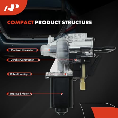 Image of A-Premium Rear Tailgate Trunk Lid Latch Lid Pull Down Motor Actuator with Housing Compatible with Lincoln Town Car 1994-2002 V8 4.6L, Continental 1994 V6 3.8L, Replace# F6VZ54432A38AA