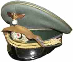 ⊞ドイツ軍＊海軍＊将官/将校用ケープ留め具/金具（実物） S＆Graf / 【3792】NS. RL 海軍用略帽[将校用]
