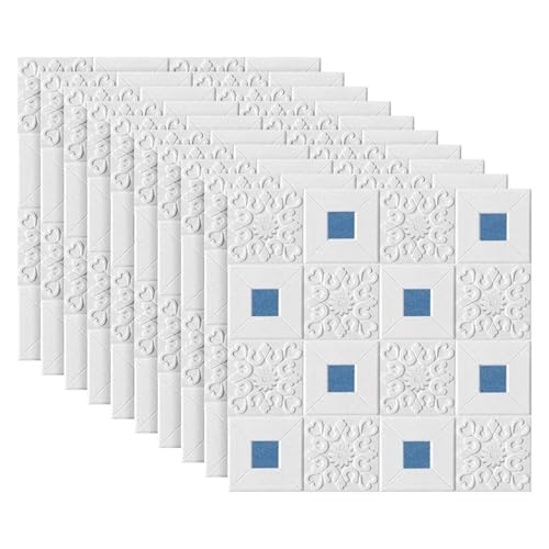 Mousse 3D autocollante pour masquer les défauts des murs de chambre - 2