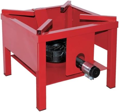 MARTIN Cast Iron Propane Burner | Outdoor Gas Stove for Camping | Portable Propane Stove with Regulator | CSA Certified Portable Gas Stove | 65000 BTU/hour Stove Burner