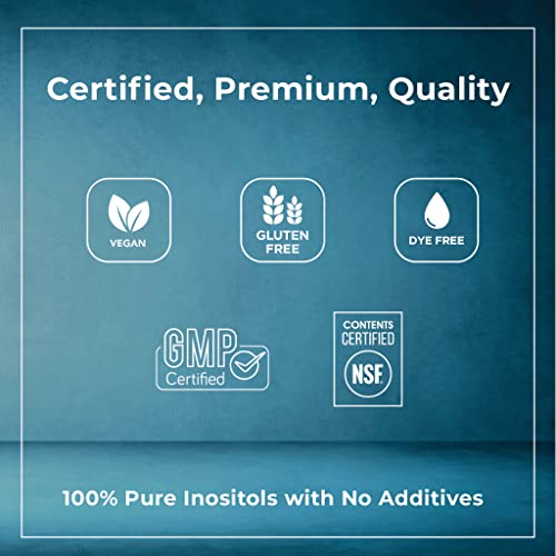 Theralogix Ovasitol Myo-Inositol & D-Chiro Inositol Powder 90 Day Supply | Optimal 40:1 Ratio Of 4,000Mg Myo Inositol & 100Mg D-Chiro Inositol Daily | Hormonal & Ovarian Support For Women #TOP4