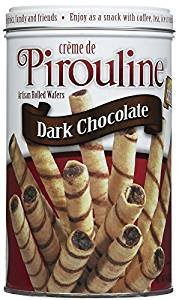 PIrouline Creme Filled Wafers Dark Chocolate 14.1 Oz. Pack Of 2.