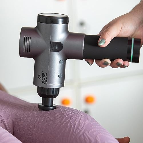 Acte, Massageador Profissional R16-P Massage Gun com 4 Ponteiras e 6 Níveis de Velocidade, Diversas