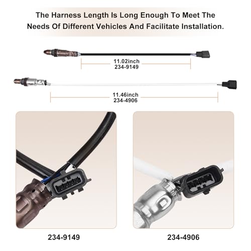 Sensor de Oxígeno para Nissan Rogue 2014-2019 Set de 2 miniatura 3