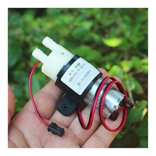 DC 24V Diaphragm Pump 370 electronic starter Self-priming Pump Low Noise Large Flow Small Water Pump with Mounting Brackets AUOQKQUT