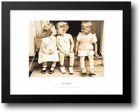 Il Bacio 24x20 Framed Art Print by Baldwin, Furman