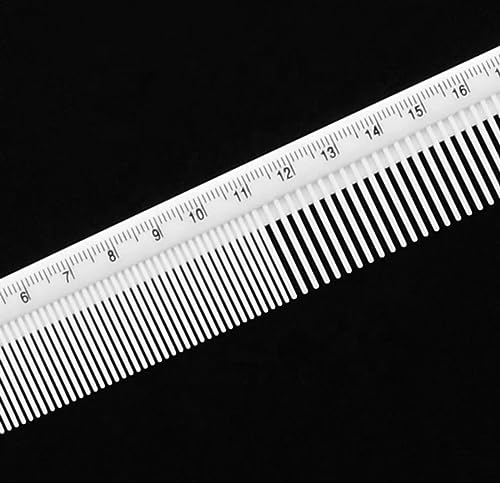 Peine de medición resistente al calor Coiffure Extensions miniatura 2