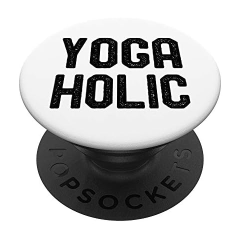 Yogaholic I Cute Yoga Lover Gym PopSockets Swappable PopGrip Cover