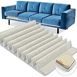 VERONLY Couch Cushion Support for Sagging Seat - (60x205CM) Wooden Sofa Support Strengthener Boards for Extra Large 3 Seater, Large Sofa Rejuvenator Boards with Oxford Surface (Beige