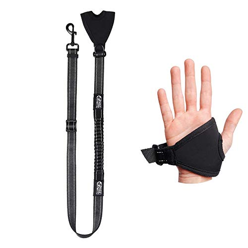 Just Pet Zone Strong Dog Lead 5 Feet - Hands-Free Running dog Lead Reflective Stitching - Zero Shock Shock-Absorbing Technology.