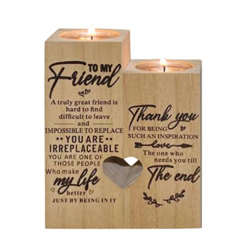 Kerzenständer Kardinäle Herzförmiger Kerzenständer Holzkerzenständer...