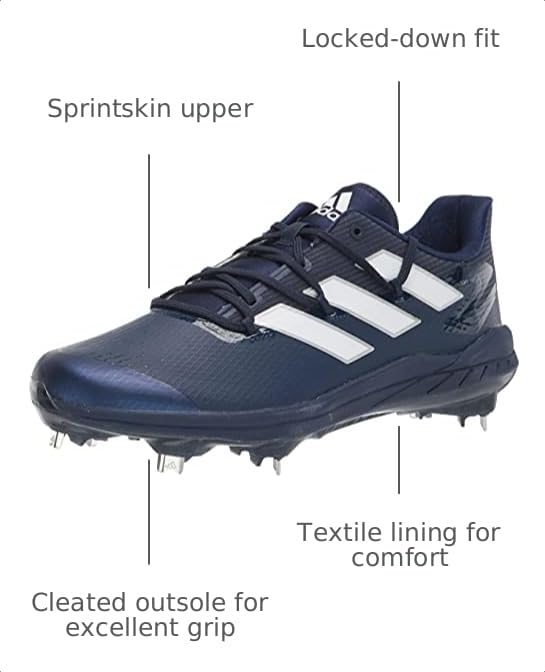Image of adidas Men's Adizero Afterburner 8 Cleats
