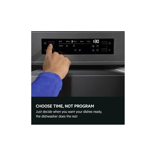 AEG 6000 Series Freestanding Dishwasher GF6200C1SNM, 13 Place Settings, SmartSelect, SatelliteClean, AirDry Technology, ExtraHygiene 69°C, 44 dB, 850x598x622 mm, Energy Class E, Stainless Steel - Image 5