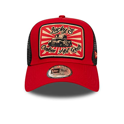 New Era Hot Rod Trucker Pack Org, Gorra Unisex Adulto, Naranja (Orange), Talla Nica