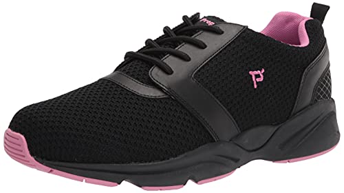 Propét Women's Stability X Shoe, Black/Berry, 13 2E US by Propét - Used condition - US$12.69